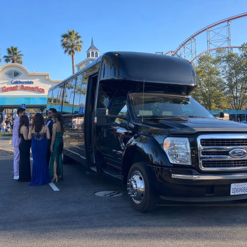 Rent a Bus to California's Great America