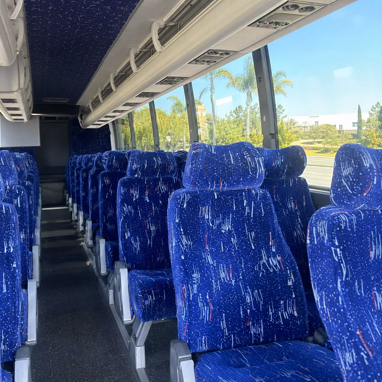 San Jose Airport Shuttle & Transportation party bus exterior
