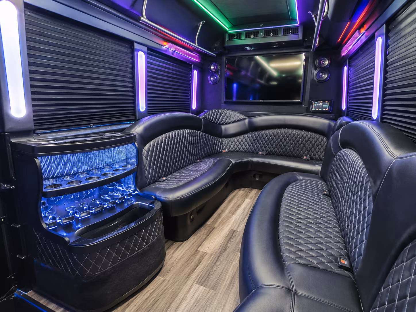 San Jose Concert & Music Festival Transportation onboard seating