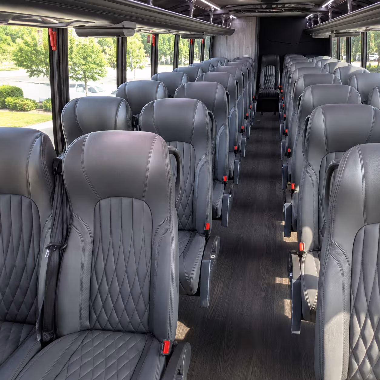 San Jose Corporate Transportation party bus exterior