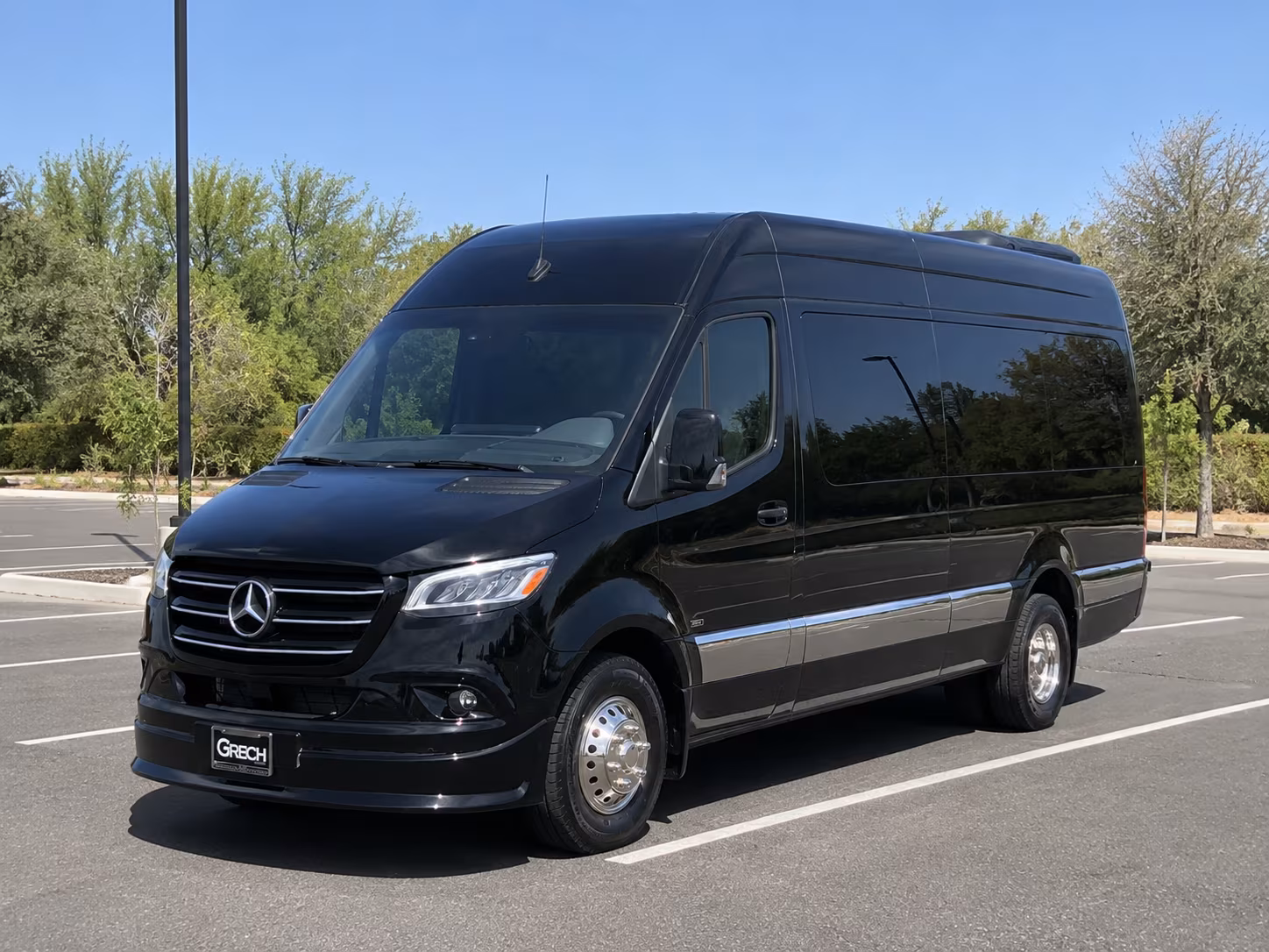 San Jose Corporate Transportation onboard seating