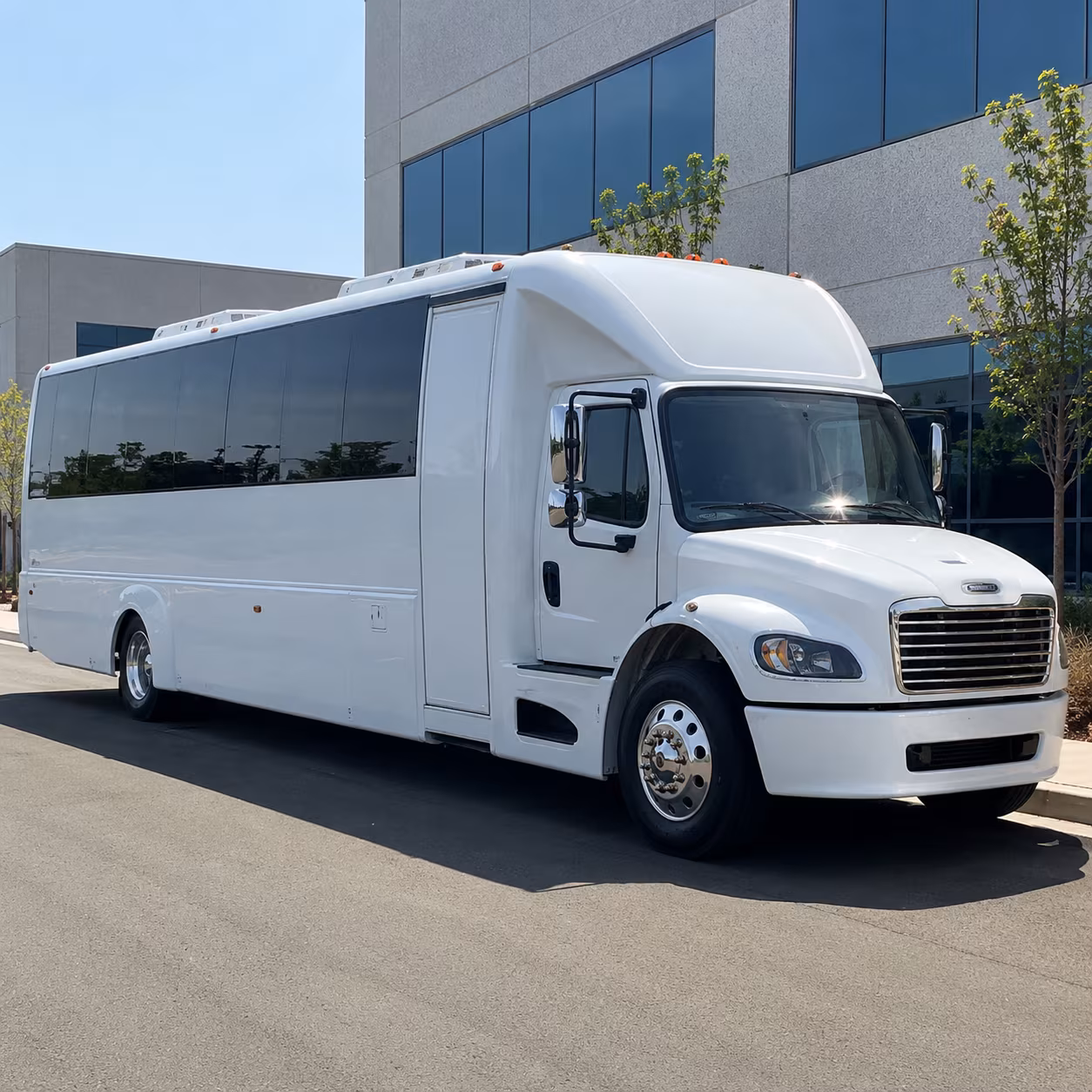 San Jose Prom & Homecoming Transportation party bus exterior