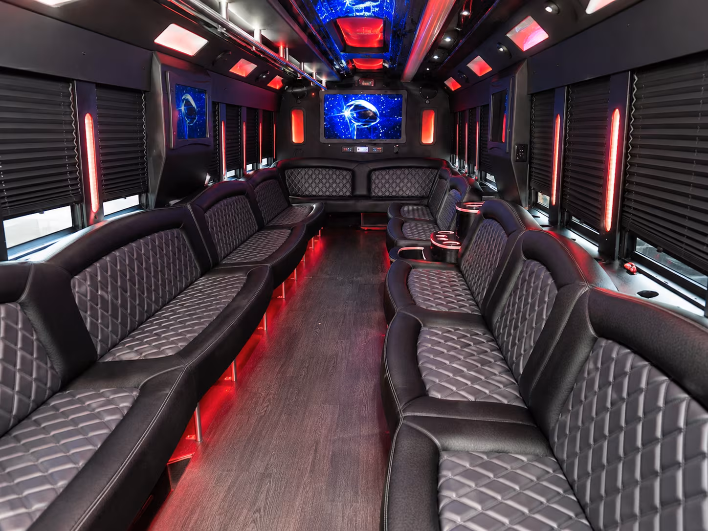 San Jose Prom & Homecoming Transportation onboard seating