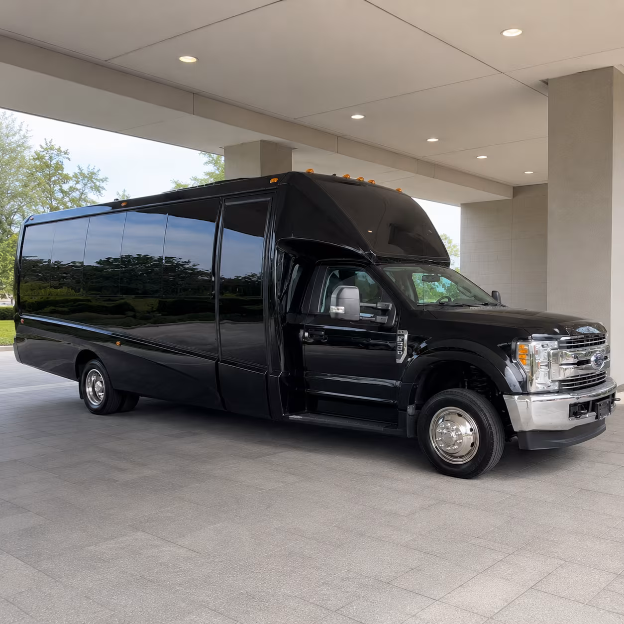 San Jose Prom & Homecoming Transportation party bus exterior