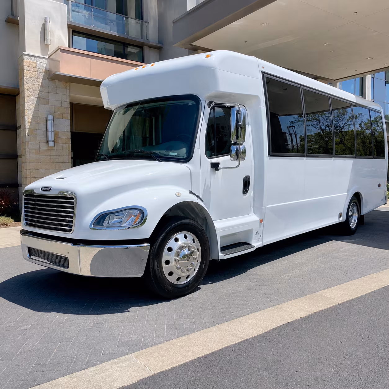 San Jose School Event Transportation party bus interior