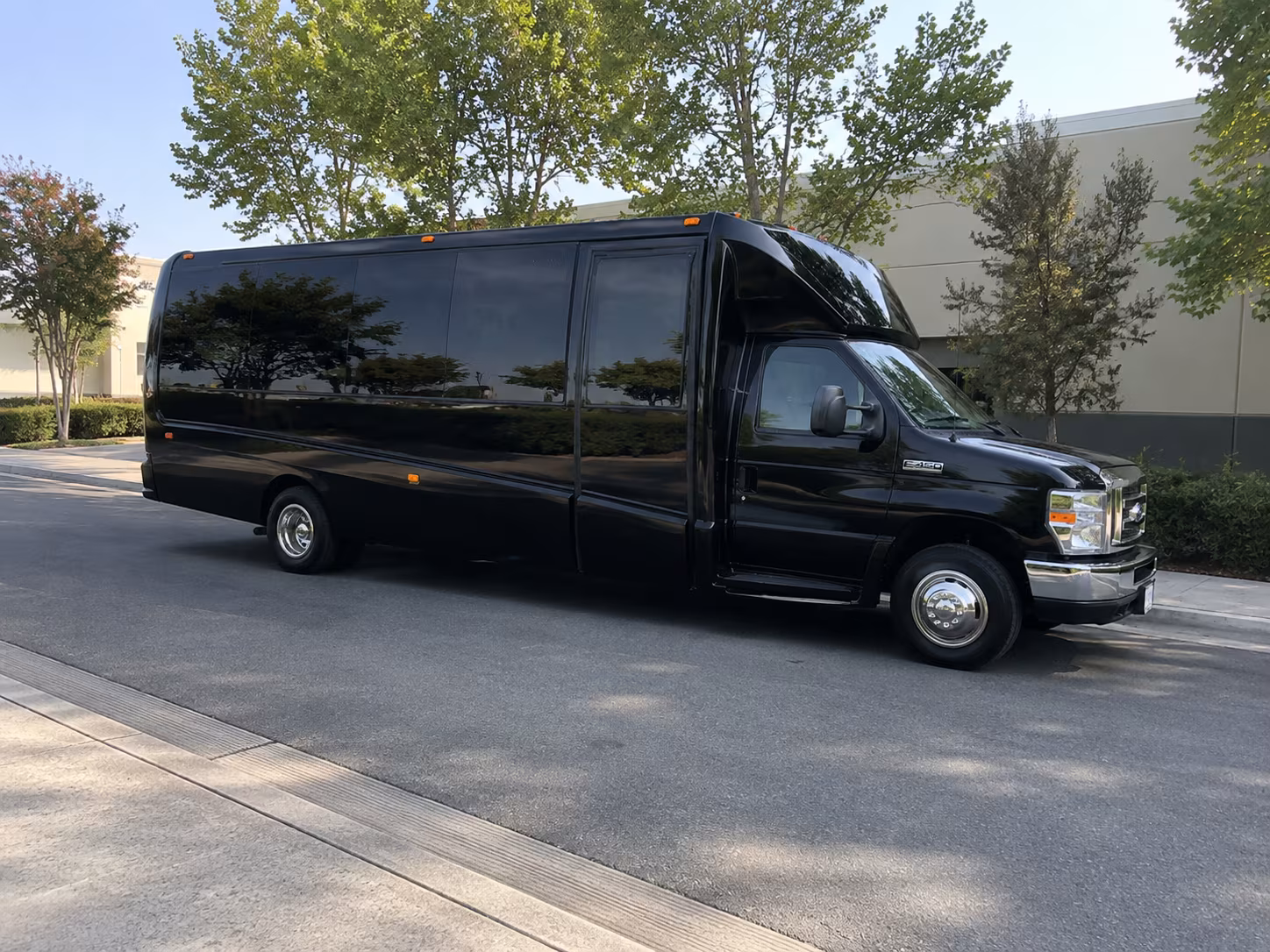 San Jose Wedding Transportation party bus interior