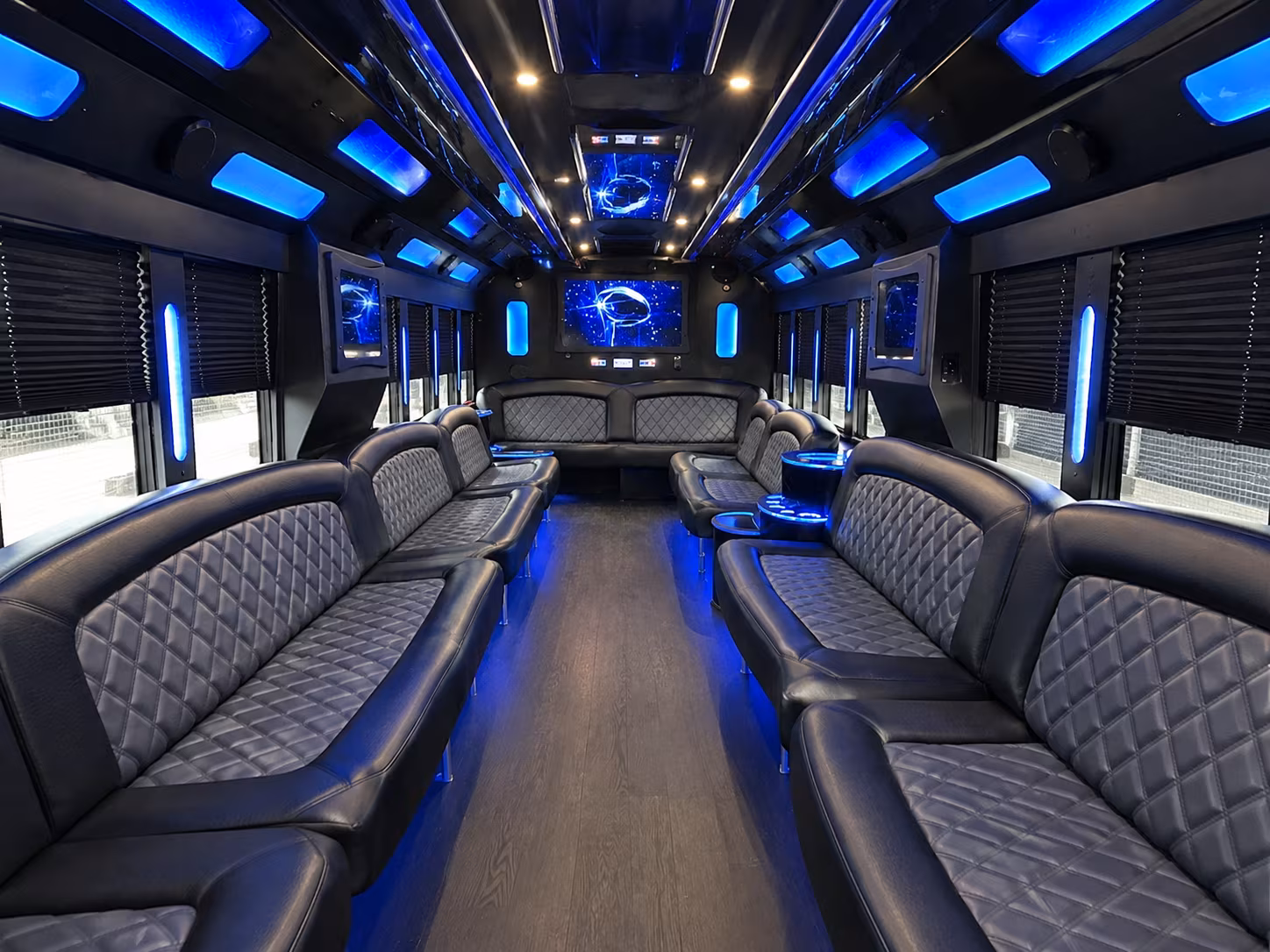 San Jose Winery Tour & Pub Crawl Transportation onboard seating