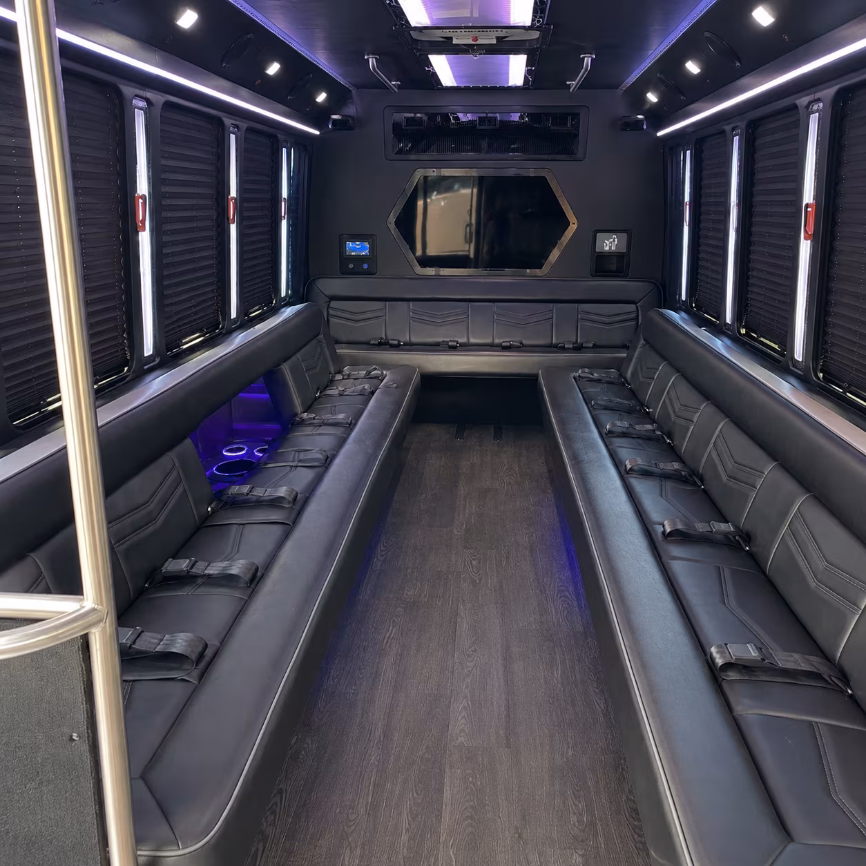 San Jose Winery Tour & Pub Crawl Transportation party bus exterior