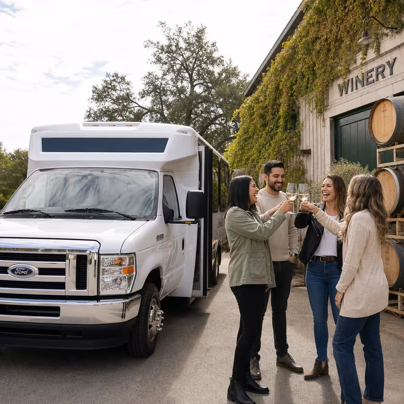 winery Brewery tour transportation