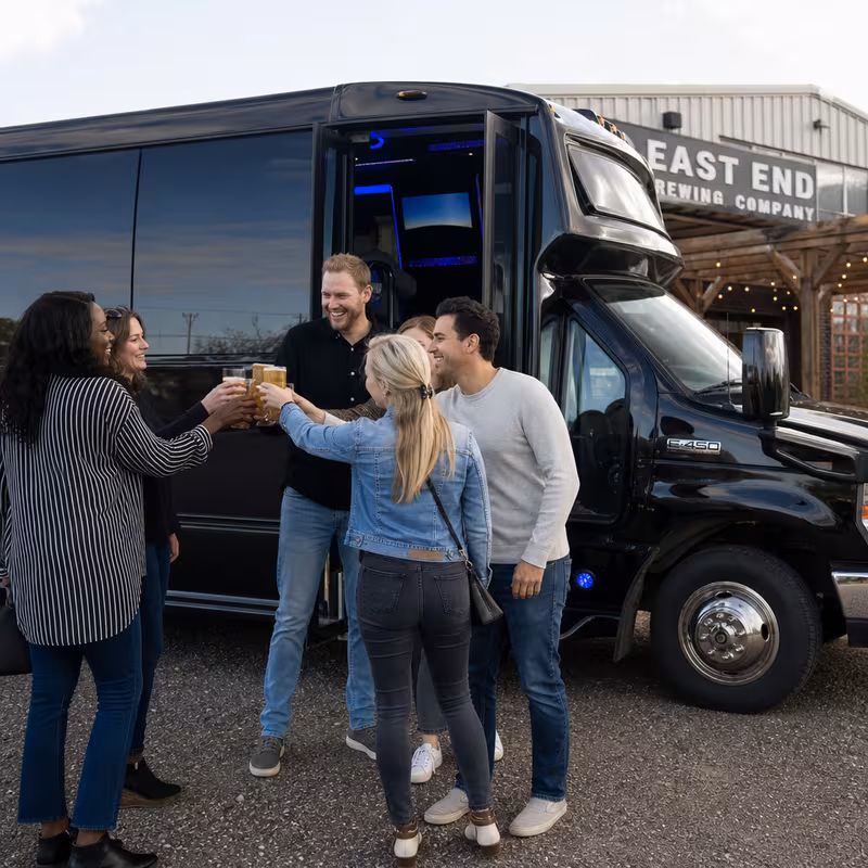 San Jose Winery & Brewery Tour Transportation fleet vehicle