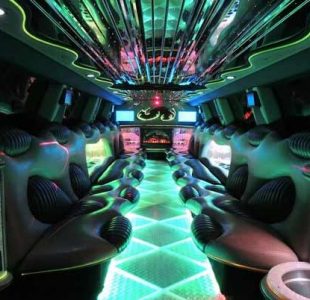 Hummer Limo Interior San Jose